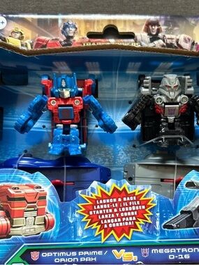 NEW Transformers One Optimus Prime vs. Megatron Action Figure Set - 2pk